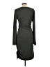 Shein Solid Gray Cocktail Dress Size L - photo 2