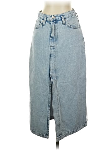 MNG Denim Skirt (view 1)