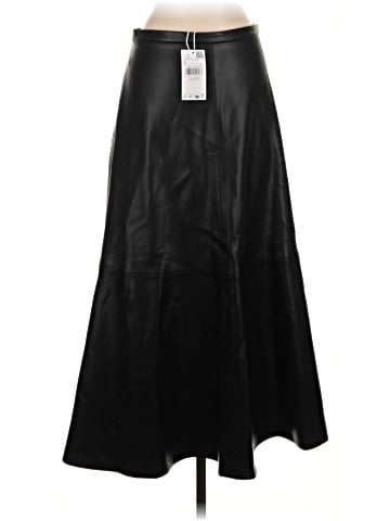 MNG Faux Leather Skirt (view 2)
