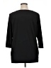 IMAN Black 3/4 Sleeve Top Size 1X - photo 2