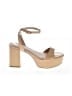 Stuart Weitzman Tan Sandals Size 10 - photo 1