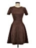 BCBGMAXAZRIA Brown Casual Dress Size 0 - photo 1