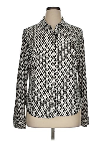 Lane Bryant Long Sleeve Blouse (view 1)