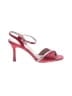 Nina Color Block Pink Red Sandals Size 8 - photo 1
