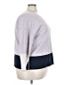J.Jill Color Block Purple Pullover Sweater Size XXL - photo 4