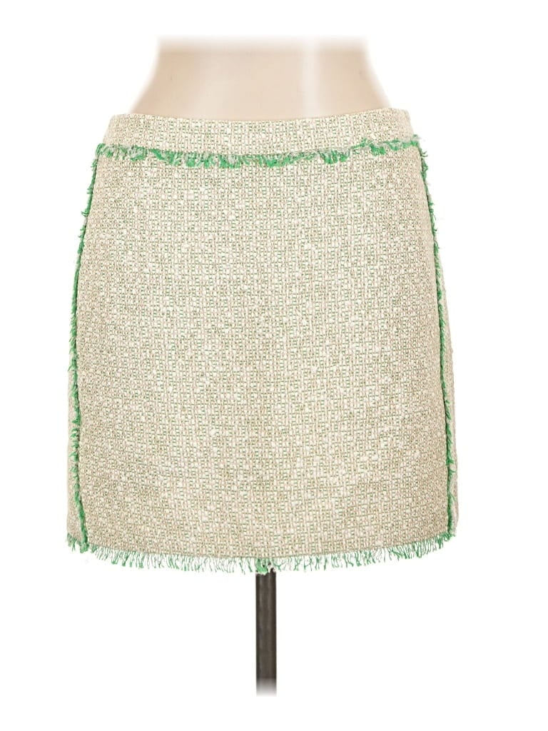 Pre-owned Jcrew Casual Skirt In Green