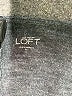Ann Taylor LOFT Gray 3/4 Sleeve Top Size XL - photo 7