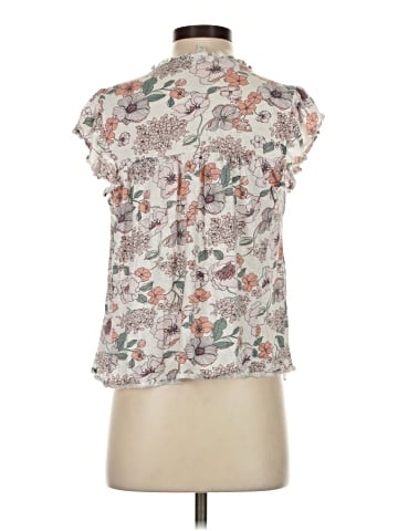 Lucky Brand Short Sleeve Blouse (view 2)