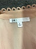 DR2 100% Polyester Pink Sleeveless Blouse Size M - photo 7