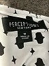 Perceptions Graphic Silver Cocktail Dress Size M - photo 7
