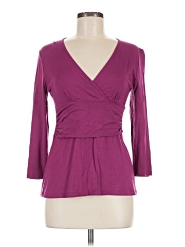 Ann Taylor Factory 3/4 Sleeve Top (view 1)
