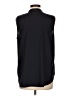 Ann Taylor 100% Polyester Black Sleeveless Blouse Size L - photo 2