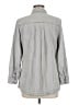 Chico's 100% Tencel Gray Long Sleeve Button-Down Shirt Size Med (1) - photo 2