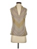Ramy Brook Tan Sleeveless Blouse Size S - photo 1