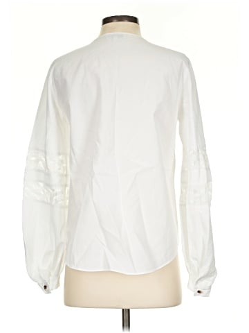 Lafayette 148 New York Long Sleeve Blouse (view 2)