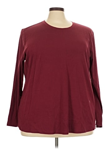 Lane Bryant 3/4 Sleeve T-Shirt (view 1)