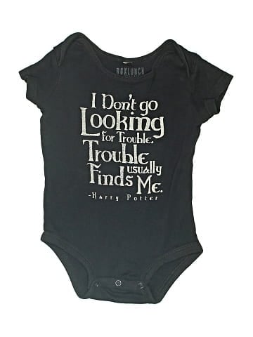 Harry Potter Short Sleeve Onesie (view 1)