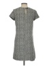 Zara Basic Chevron-herringbone Gray Casual Dress Size S - photo 2