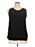 CALVIN KLEIN JEANS Black Sleeveless Blouse Size 1X - photo 1