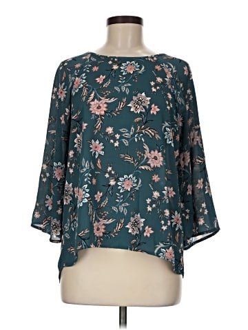 Papermoon 3/4 Sleeve Blouse (view 1)