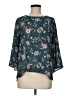 Papermoon 100% Polyester Teal 3/4 Sleeve Blouse Size M - photo 1