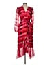 Milly Plaid Red Casual Dress Size 12 - photo 1
