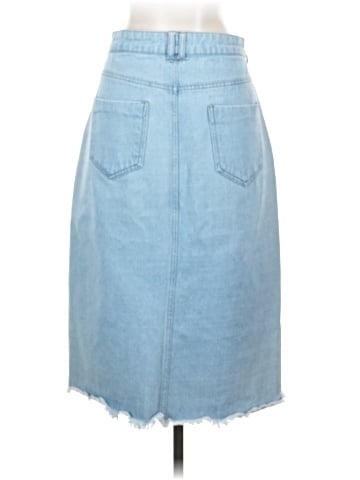 Stevie Hender Denim Skirt (view 2)