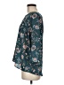 Papermoon 100% Polyester Teal 3/4 Sleeve Blouse Size M - photo 5