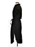 Max Studio Solid Black Casual Dress Size L - photo 5