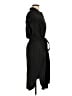 Max Studio Solid Black Casual Dress Size L - photo 4