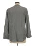 Joie 100% Silk Houndstooth Gray Long Sleeve Silk Top Size L - photo 2