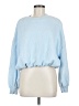 Daily Practice By Anthropologie Blue Pullover Sweater Size M - photo 1