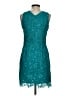 Greylin 100% Polyester Teal Cocktail Dress Size S - photo 2