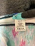 Assets 100% Polyester Print Teal Swimsuit Top Size M - photo 4