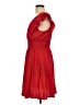 Unbranded 100% Polyester Red Cocktail Dress Size L - photo 5