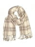 Unbranded Plaid Ivory Scarf One size - photo 1