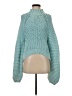 Free People 100% Cotton Teal Pullover Sweater Size XS - photo 1
