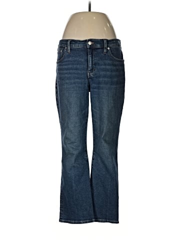 Madewell Petite Kick Out Crop Jeans in Arlen Wash (view 1)