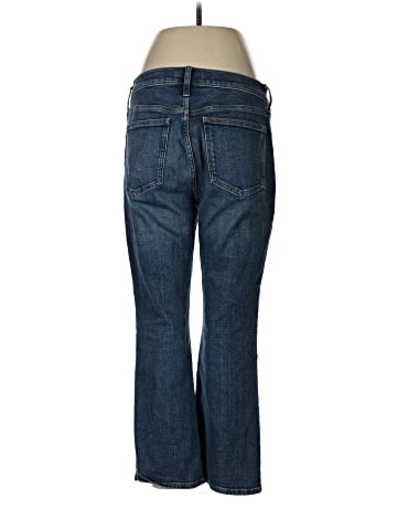 Madewell Petite Kick Out Crop Jeans in Arlen Wash (view 2)