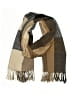 Unbranded Tweed Brown Tan Scarf One size - photo 1
