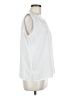 Kathy Che 100% Polyester White Sleeveless Blouse Size M - photo 4