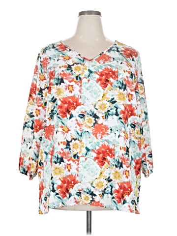 Mario Serrani 3/4 Sleeve Blouse (view 1)