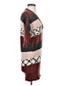 M Missoni Color Block Burgundy Pullover Sweater Size S - photo 4