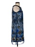db established 1962 100% Polyester Graphic Blue Cocktail Dress Size 4 Petite - photo 4