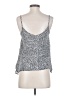 LA Made Silver Sleeveless Blouse Size XS - photo 2