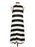 Gap Stripes Gray Casual Dress Size S - photo 2