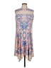 BCBGMAXAZRIA Paisley Tan Casual Dress Size L - photo 1