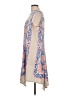 BCBGMAXAZRIA Paisley Tan Casual Dress Size L - photo 5