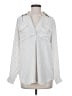 Ann Taylor 100% Polyester Polka Dots Ivory Long Sleeve Blouse Size S - photo 1