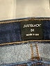 Just Black Blue Jeans Size 31 waist - photo 7
